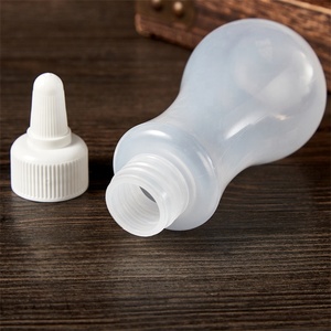 Bouteille à presser en plastique de qualité alimentaire Bouteille à sauce vide en PE avec sauce à confiture Mayonnaise Bouteilles à presser <span class=keywords><strong>fantaisie</strong></span> pour la cuisine - Product Image 3
