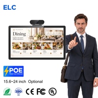 Écran d'affichage numérique 15-24 pouces 3TOPS RK3576S Android 16 4+64 Go 400 Nits 4Ω/3W*2 Écran tactile capacitif 10 points