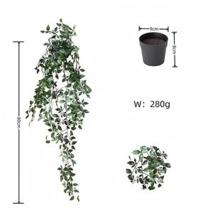 Plante Artificielle Eucalyptus Effet Naturel Plantes Artificielles d'Intérieur en Gros pour Mur, Étagère, Écologique, Grande Taille - Product Image 3
