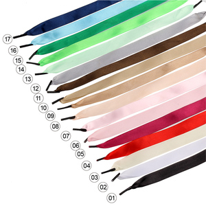 Nhà máy giá rẻ giá 2cm chiều rộng bông vải dây xử lý cho hộp quà Tặng 100% <span class=keywords><strong>polyester</strong></span> không thấm nước tráng kết thúc - Product Image 2