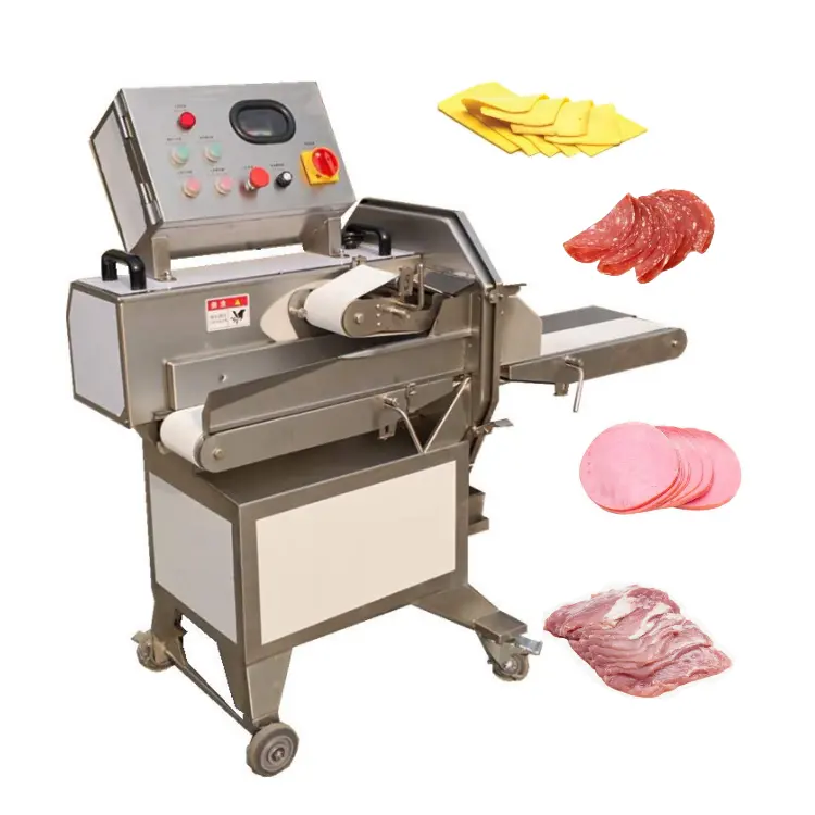 Steak Slicing Jerky Fleischs chneide maschine Wurst schneider Slice Portion ing Machine Gekochtes Fleisch