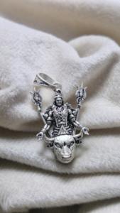 จี้พระศิวะแบบใหม่สั่งทำพิเศษ ทำจากเงินแท้ 925 พร้อมตราประทับรับรอง ของขวัญทางศาสนา - Product Image 3