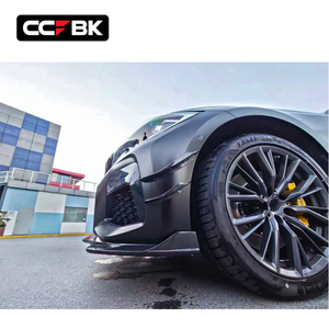Pour <span class=keywords><strong>BMW</strong></span> G20 G21 M Sport 320i 325i 330i 340i 2019-2022 Spoiler avant en carbone sec, lèvre de pare-chocs, séparateur 51192455835 51192455836 - Product Image 5