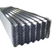 Tôle galvanisée à chaud 0,55 mm-0,45 mm, métal ondulé, trapézoïdal, calamine prépeinte, plaque de toiture Z60 Z80 Z40 Bis/KS, découpe