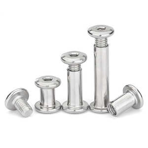 Viti di Connessione per Mobili in Acciaio Inox Zincato con <span class=keywords><strong>Testa</strong></span> <span class=keywords><strong>Esagonale</strong></span>, <span class=keywords><strong>Bulloni</strong></span> Chicago Maschio-Femmina, Misure Metriche - Product Image 4