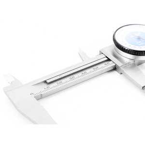 <span class=keywords><strong>Calibrador</strong></span> <span class=keywords><strong>Vernier</strong></span> de Acero Inoxidable Dasqua 0-150 mm con Graduación de 0.02 mm y <span class=keywords><strong>Doble</strong></span> Protección Contra Impactos - Product Image 4