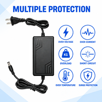 Adaptateur secteur de bureau personnalisé en gros avec protection contre les surtensions 18W 1.5A 12V pour système de caméra CCTV et moniteur portable