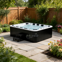 Spa de nage à 10 places avec système Balboa, en acrylique, Jacuzzi, Spa à bulles, Bain à remous, Piscine extérieure, Baignoire Balnéo, Whirlpool, Yakuzzy