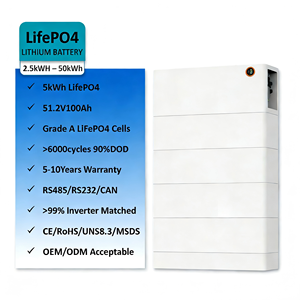 Stackable High-Voltage Home Solar Energy Storage Inverter 10KWH 30KWH LiFePO4 - Product Image 4