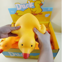Jouet Squishy Canard Géant - Jouet Anti-Stress Kawaii Ultra Doux à Presser