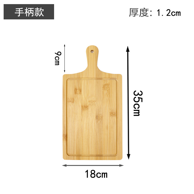 Tabla de pan de bambú y madera 35*18*1.2