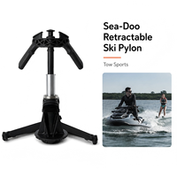 Pylône de ski rétractable Sea-Doo d'origine, accessoire marin authentique pour jet ski, sports nautiques, wakeboard