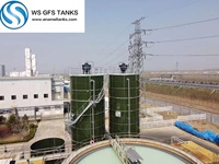 Erstklassiges Glas mit Stahl verschraubtem Wassersp eicher tank/Emaille-Montagetank/Silos