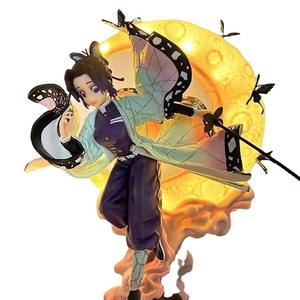 Demoned Slayer Kocho Shinobu figura luminosa tetto superiore statua <span class=keywords><strong>Anime</strong></span> modello da collezione - Product Image 5