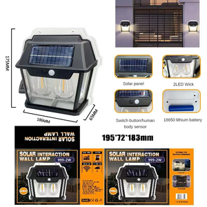 Lampada a induzione <span class=keywords><strong>solare</strong></span> <span class=keywords><strong>con</strong></span> luce calda filo di tungsteno IP65 impermeabile per la piccola casa Villa giardino illuminazione alimentato da <span class=keywords><strong>pannello</strong></span> <span class=keywords><strong>solare</strong></span> - Product Image 4