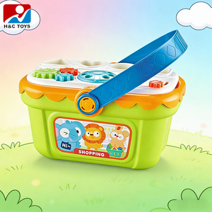 Panier d'association intelligent pour bébé, deux couleurs mélangées, livré avec quatre petits accessoires, H&C TOYS, <span class=keywords><strong>jouet</strong></span> éducatif unisexe pour <span class=keywords><strong>18</strong></span>-<span class=keywords><strong>24</strong></span> <span class=keywords><strong>mois</strong></span>, 2-3 ans - Product Image 3