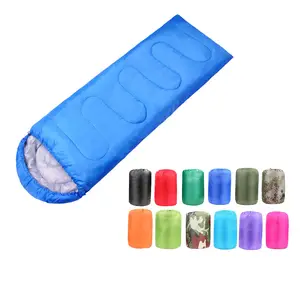 SPTY-001 Cheap Envelope 3 season Sleeping Bag for Camping Hiking Travel Compact Lightweight sleeping bags