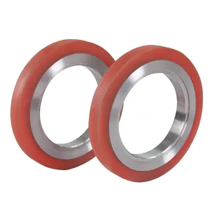 High Purity Rubber Bonded Spacers Stripper Rings In Slitting Line