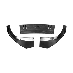 Spaccalegna paraurti anteriore nero Gloss 3 pz per <span class=keywords><strong>Audi</strong></span> Q8 SQ8 <span class=keywords><strong>S</strong></span> <span class=keywords><strong>Line</strong></span> <span class=keywords><strong>2018</strong></span>-2022 Q8 SQ8 SQ8 - Product Image 6