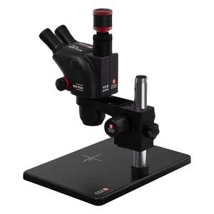 Ensemble <span class=keywords><strong>Microscope</strong></span> Trinoculaire <span class=keywords><strong>HD</strong></span> YCS 6575X avec Imagerie Haute Définition pour Soudure de Cartes Mères de Téléphones et PCB - Product Image 1