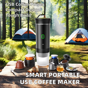 Cafetera Eléctrica Inteligente Portátil de 6000mAh, Mini, Profesional, Sistema de Preparación Rápida <span class=keywords><strong>para</strong></span> Uso Doméstico y al Aire Libre, USB - Product Image 2