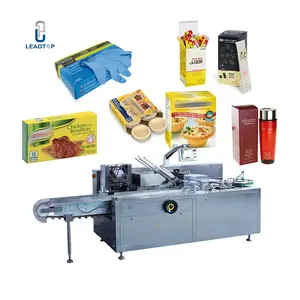 180 Kartons/min Automatische kontinuierliche Hochgeschwindigkeits-Creme tuben karton ier maschine Zahnpasta Box Filling Packaging Machine