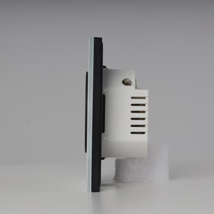 Interruptor <span class=keywords><strong>de</strong></span> Pared Inteligente Zigbee con Panel <span class=keywords><strong>de</strong></span> Vidrio 86x86, Botones Grabados Personalizados, Control por Voz, 250V, Temporizador Remoto, Venta al Por Mayor <span class=keywords><strong>de</strong></span> Fábrica - Product Image 3