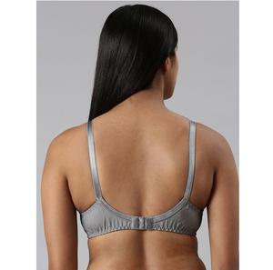 Soutien-gorge gris foncé pour femme, doux, extensible, confortable, idéal pour les blouses, tenue quotidienne ethnique traditionnelle - Product Image 4
