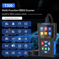 JDIAG Nuevo T300 Herramienta de Diagnóstico de Códigos de Error OBD2 con Cable para Automóviles, Escáner de Fallas de Batería para Vehículos de 12V desde 1996