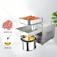 Mini Prensa Extractora de Aceite Doméstica para Uso en el Hogar, para Aceite de Oliva, Coco, Cacahuete y Semillas de Girasol
