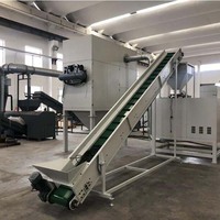 Máquina Amoladora Industrial para Componentes Electrónicos Equipada con Sistema de Control Automático PLC y Línea de Recuperación