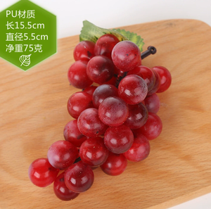 โมเดลผลไม้เลมอนโฟมเหมือนจริง, <span class=keywords><strong>พวง</strong></span>กล้วยและแอปเปิ้ลเหมือนจริงสำหรับตกแต่ง - Product Image 4