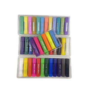 Non Toxic Quick Drying No Mess Washable Tempera <b>Paint</b> Stick <b>Set</b> for Kids Drawing DIY Loose Packaging 6/12 Colors - Product Image 6