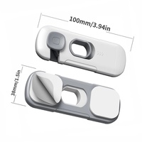 Verrous de sécurité en plastique pour armoires de bébé - 1/2/3/5 pièces, loquet de sécurité enfant pour tiroirs, portes de réfrigérateur et placards de cuisine