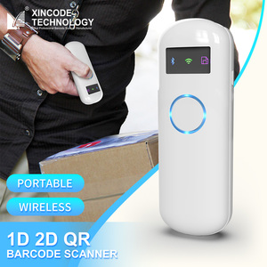 Xincode Qrcode Lector de código de barras portátil Escaneo de bolsillo Mini escáner Bluetooth <span class=keywords><strong>Qr</strong></span> Códigos de barras Escáner 2D inalámbrico - Product Image 1