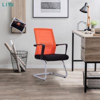 Chaise de bureau ergonomique en maille avec appui-tête réglable et dossier haut pour bureau à domicile et salle d'étude