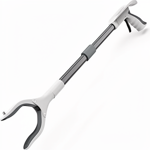 Pinza recogedora de basura de plástico engrosado para higiene doméstica, de doble uso, sin necesidad de doblarse ni ensuciar las manos, personalizable ODM - Product Image 2