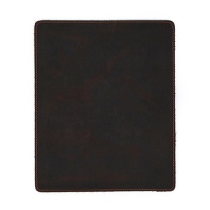 Custom Logo Anti-Slip Wear-Resistant Crazy Horse Leather Business <b>Mouse</b> <b>Pad</b> Non-Slip Smooth Surface Office & <b>Gaming</b> Mousepad - Product Image 6