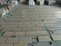 Carreaux muraux italiens naturels en travertin gris argenté, coupés à la taille Prix du marbre travertin gris italien poli pour feuille de mur