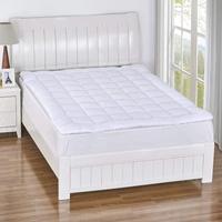 Matratzen bezug aus 100% Polyester Maschinen wasch barer geste ppter Bett deckel Weiche Doppel matratzen deckel