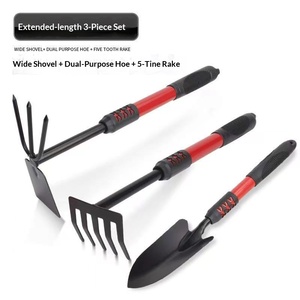 Outils de jardinage pour planter des fleurs et des légumes, petite pelle pour creuser la terre, outil de désherbage et de desserrage pour l'intérieur, l'extérieur et le balcon - Product Image 2