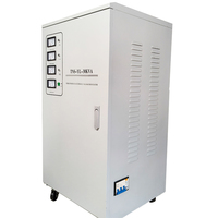 Régulateur de tension automatique AC TNS(SVC)-30KVA 30KW 50/60Hz Triphasé 380V Stabilisateur d'entrée 304-456V/280-480V/323-437V Cuivre