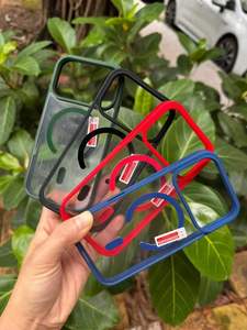 Tương Thích Cho Apple iPhone 17 Pro Max Trường Hợp Điện Thoại 17 Da Cảm Thấy Từ Tính <span class=keywords><strong>F</strong></span> Bảo Vệ Bìa Acrylic TPU Fundas Cho iPhone Loạt - Product Image 4