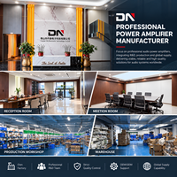 Amplificateur de puissance audio extérieur CA + 30 4800w 6000w Amplificateur de puissance professionnel 2*1600 Watt classe H