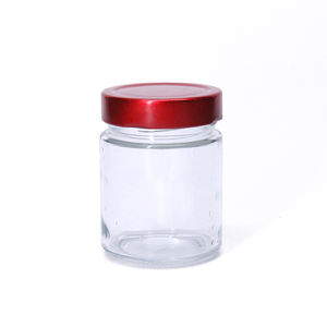 Échantillon Gratuit - Pots de Conservation en Verre à Bouche Profonde de 250 ml, 300 ml, 500 ml avec Couvercle en Fer Blanc Noir pour Cuisine - Product Image 6