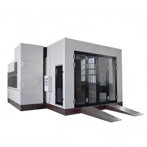 La mejor venta de cabina de pulverización de calefacción eléctrica totalmente Drwon, cabina de pulverización usada de fábrica, cabina de pintura de reparación de automóviles para coche - Product Image 1