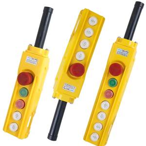 Interrupteur de commande de grue TNHA1 COB-61 61H <span class=keywords><strong>62</strong></span> 63, résistant à la pluie, bouton de levage, auto-réinitialisation, poignée de commande de palan électrique - Product Image 3
