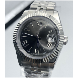 Classic Roman Dial Men's 36/39mm <b>Mechanical</b> <b>Watch</b> with NH35 Movement Sapphire Crystal Waterproof Sports Wristwatch - Product Image 3