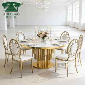 Silla Moderna de Acero Inoxidable para Bodas y Hoteles, con Respaldo Tipo Luna para Relajación, Ideal para Apartamentos, Comedores Exteriores y Salas de Estar - Product Image 5