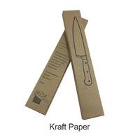 OMT — emballage de couteau éponge, Style de couteau luxe, personnalisé, livre, boîte en carton rigide avec Logo, mousse EVA